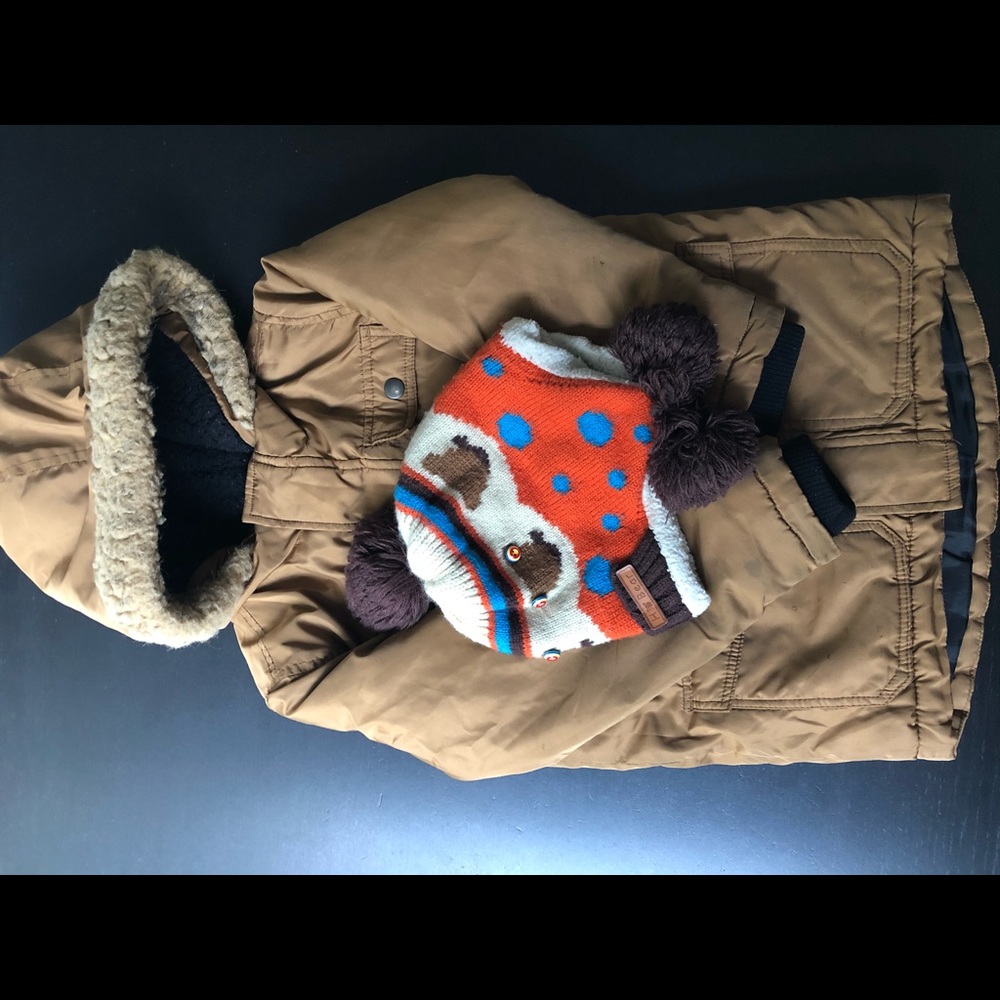 Gymboree Winter Jacket and a Hat